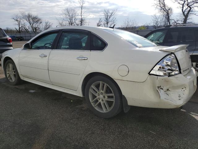 2G1WC5E35D1100938 - 2013 CHEVROLET IMPALA LTZ WHITE photo 2