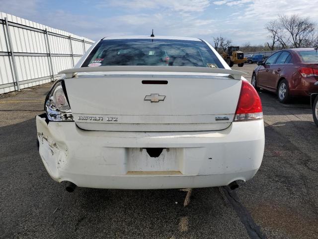 2G1WC5E35D1100938 - 2013 CHEVROLET IMPALA LTZ WHITE photo 6