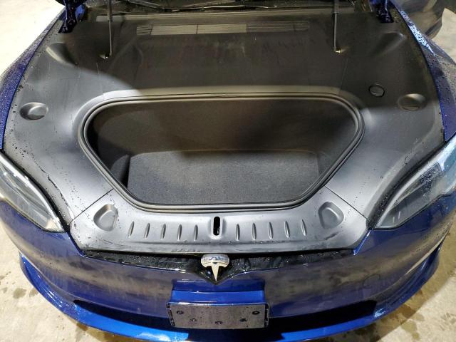 5YJSA1E53RF543714 - 2024 TESLA MODEL S BLUE photo 11
