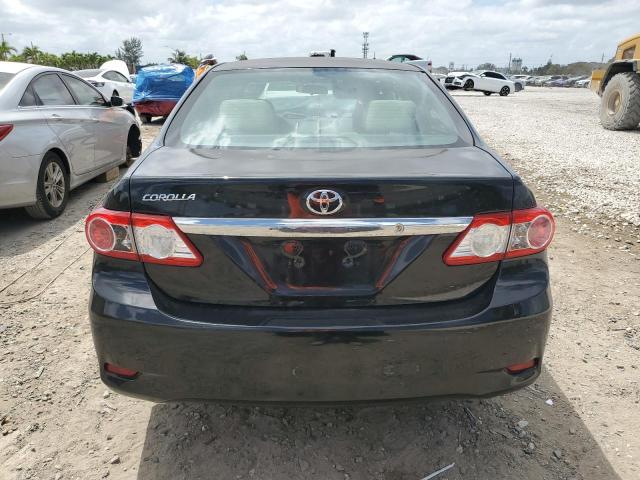 5YFBU4EE9DP074733 - 2013 TOYOTA COROLLA BASE BLACK photo 6