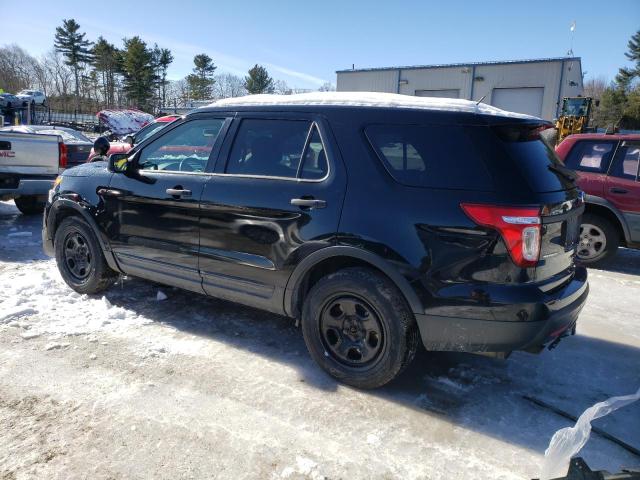 1FM5K8ARXFGA46250 - 2015 FORD EXPLORER POLICE INTERCEPTOR Schwarz Foto 2