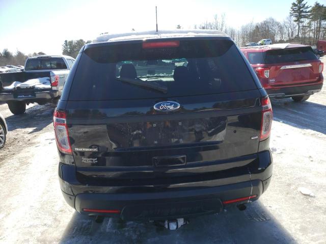 1FM5K8ARXFGA46250 - 2015 FORD EXPLORER POLICE INTERCEPTOR Schwarz Foto 6