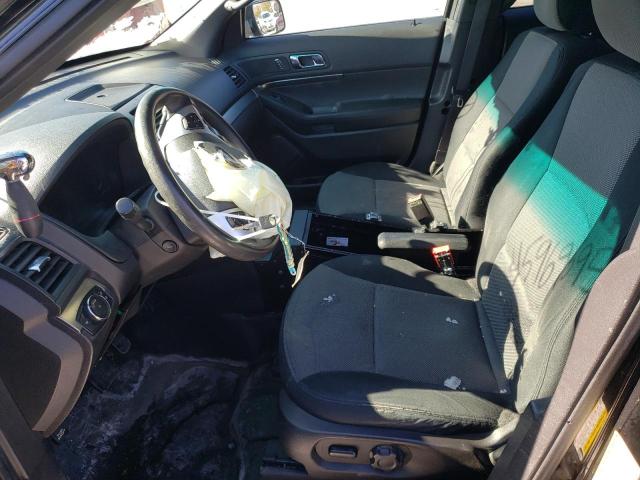 1FM5K8ARXFGA46250 - 2015 FORD EXPLORER POLICE INTERCEPTOR Schwarz Foto 7