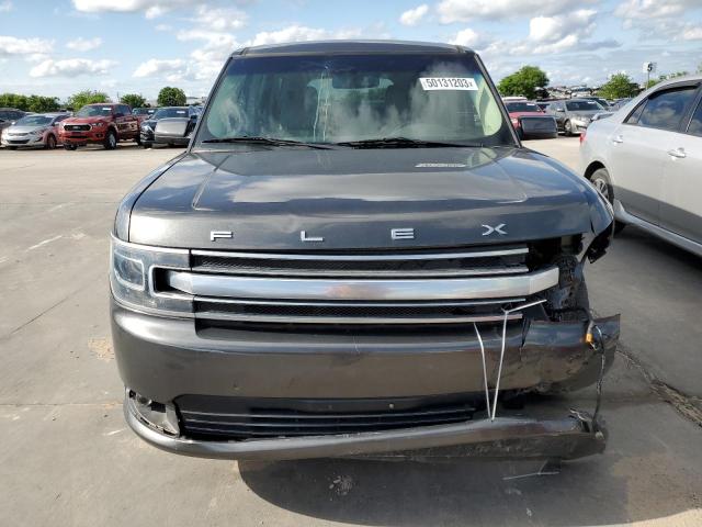 2FMGK5D84JBA15182 - 2018 FORD FLEX LIMITED GRAY photo 5