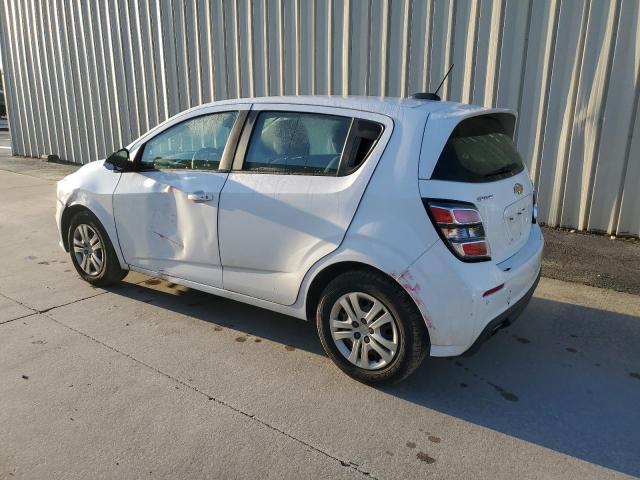 1G1JG6SB8L4133533 - 2020 CHEVROLET SONIC WHITE photo 2