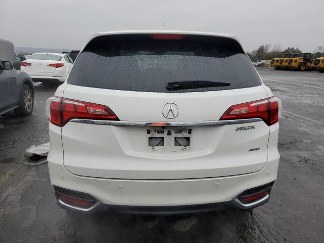 5J8TB4H7XHL029193 - 2017 ACURA RDX ADVANCE WHITE photo 6
