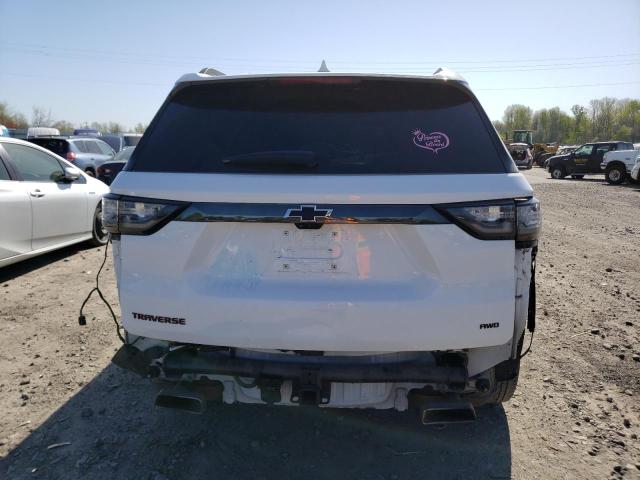 1GNEVKKW6MJ102821 - 2021 CHEVROLET TRAVERSE PREMIER WHITE photo 6