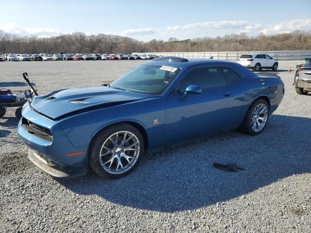2C3CDZFJ3MH597057 - 2021 DODGE CHALLENGER R/T SCAT PACK BLUE photo 1