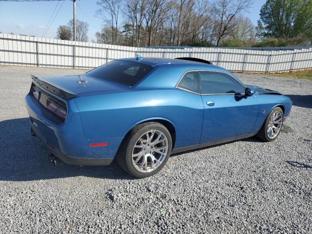 2C3CDZFJ3MH597057 - 2021 DODGE CHALLENGER R/T SCAT PACK BLUE photo 3