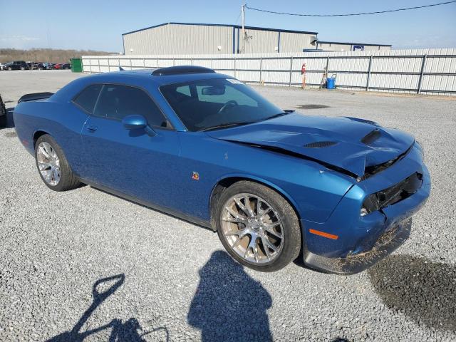 2C3CDZFJ3MH597057 - 2021 DODGE CHALLENGER R/T SCAT PACK BLUE photo 4