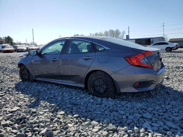 19XFC2F55GE029897 - 2016 HONDA CIVIC LX GRAY photo 2