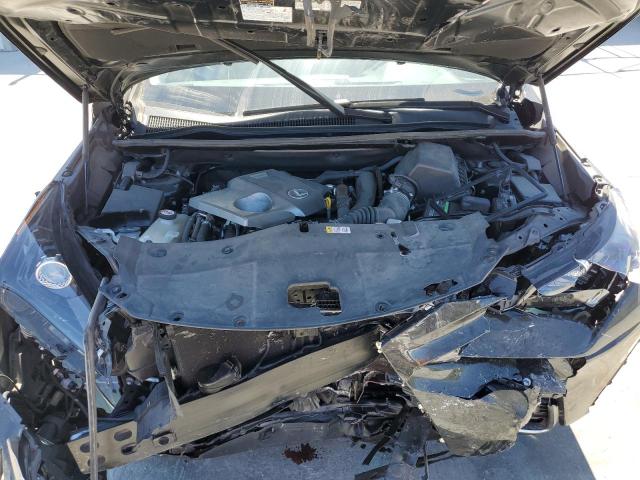 JTJDARBZ9M2181900 - 2021 LEXUS NX 300 BASE შავი ფოტო 12