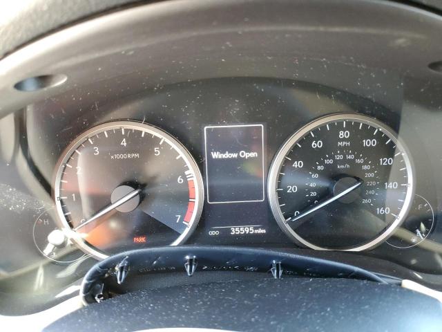 JTJDARBZ9M2181900 - 2021 LEXUS NX 300 BASE შავი ფოტო 9