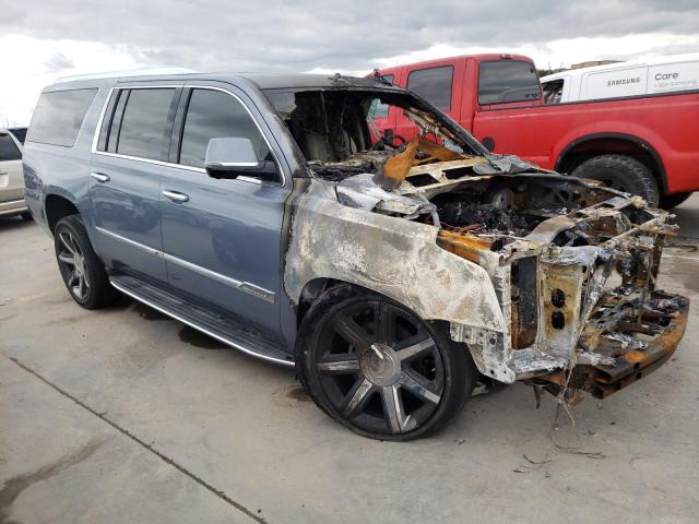 1GYS4HKJ7GR219989 - 2016 CADILLAC ESCALADE ESV LUXURY TEAL photo 4