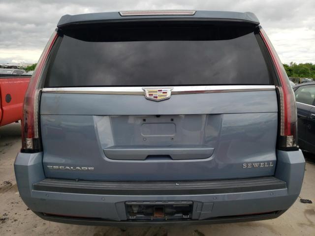 1GYS4HKJ7GR219989 - 2016 CADILLAC ESCALADE ESV LUXURY TEAL photo 6