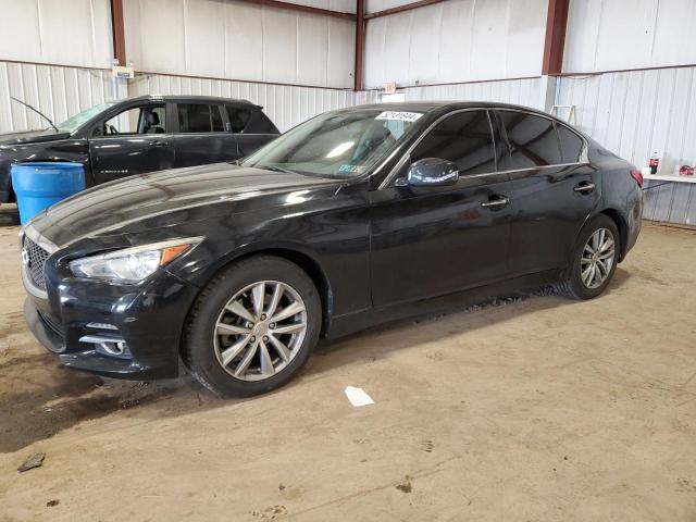 JN1BV7AR9EM698773 - 2014 INFINITI Q50 BASE BLACK photo 1