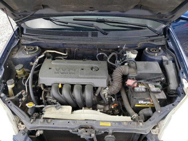 2T1KR32E56C620737 - 2006 TOYOTA COROLLA MA XR BLUE photo 11