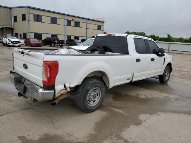 1FT7W2A62KEF40001 - 2019 FORD F250 SUPER DUTY WHITE photo 3