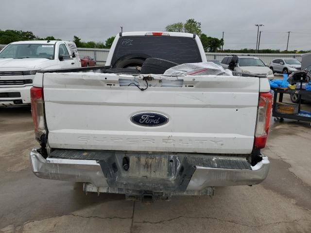 1FT7W2A62KEF40001 - 2019 FORD F250 SUPER DUTY WHITE photo 6