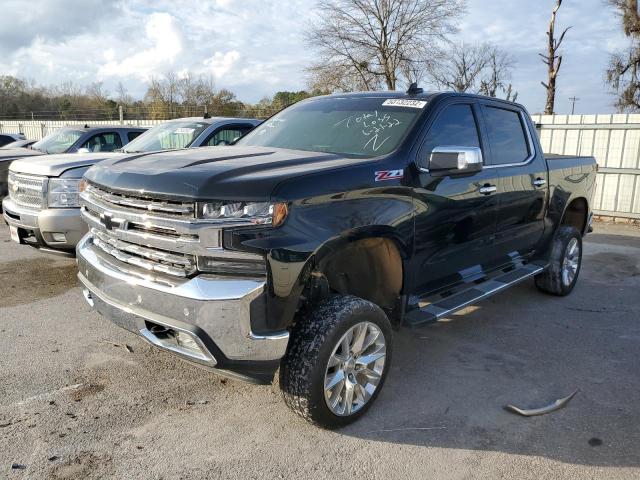 3GCUYGED7KG264328 - 2019 CHEVROLET SILVERADO K1500 LTZ BLACK photo 2