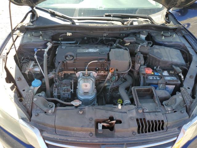 1HGCR2F34EA042805 - 2014 HONDA ACCORD LX BLUE photo 11