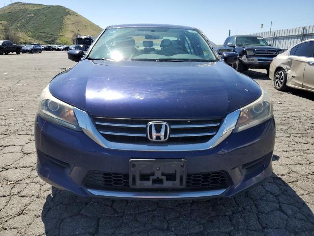 1HGCR2F34EA042805 - 2014 HONDA ACCORD LX BLUE photo 5