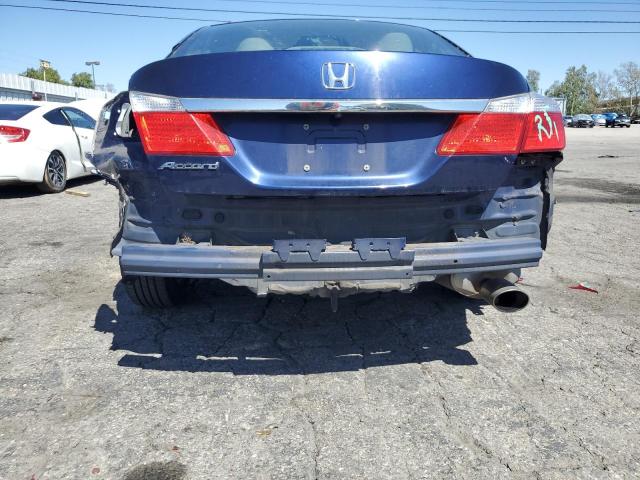 1HGCR2F34EA042805 - 2014 HONDA ACCORD LX BLUE photo 6