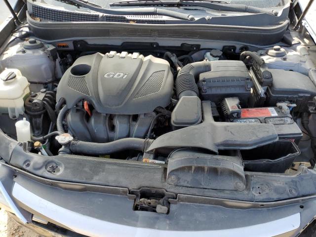 5NPEB4ACXEH880781 - 2014 HYUNDAI SONATA GLS SILVER photo 11