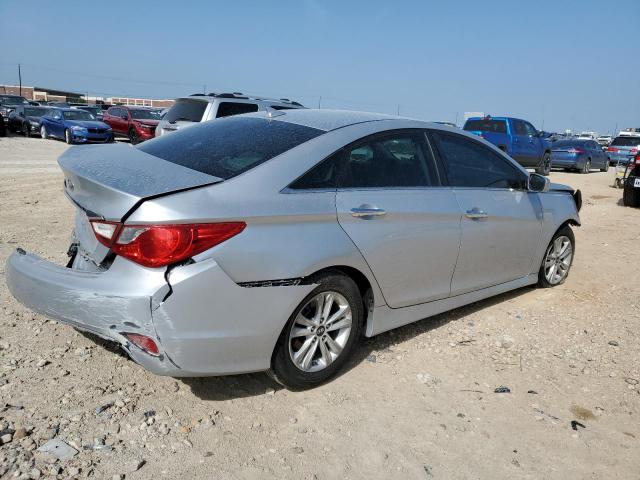 5NPEB4ACXEH880781 - 2014 HYUNDAI SONATA GLS SILVER photo 3