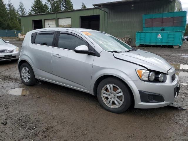 1G1JC6SH7F4194988 - 2015 CHEVROLET SONIC LT SILVER photo 4