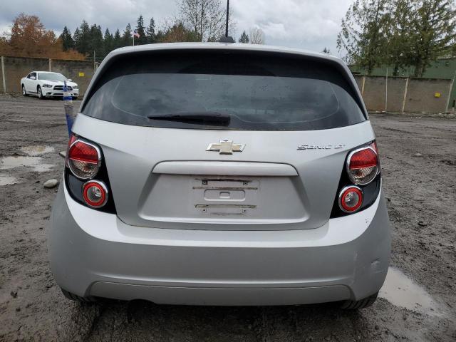 1G1JC6SH7F4194988 - 2015 CHEVROLET SONIC LT SILVER photo 6