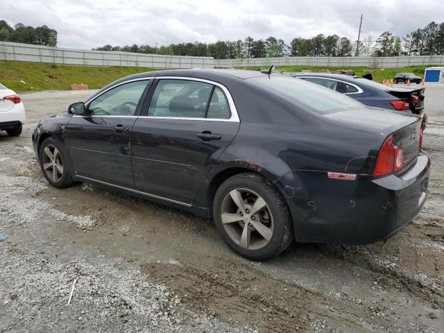 1G1ZH57B48F180492 - 2008 CHEVROLET MALIBU 1LT BLACK photo 2