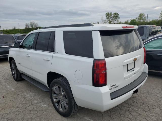 1GNSKBKC2HR201984 - 2017 CHEVROLET TAHOE K1500 LT WHITE photo 2