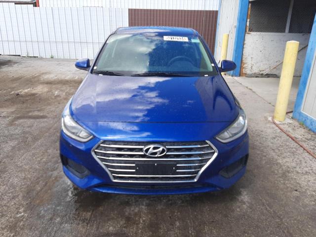 3KPC24A61ME137155 - 2021 HYUNDAI ACCENT SE BLUE photo 5