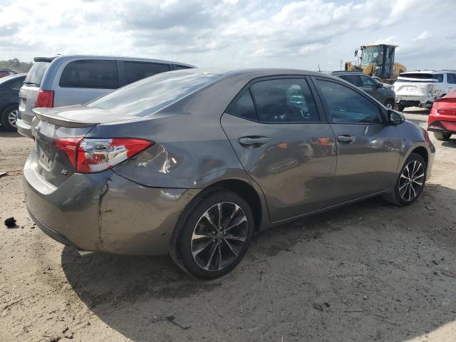 2T1BURHE3HC840907 - 2017 TOYOTA COROLLA L GRAY photo 3