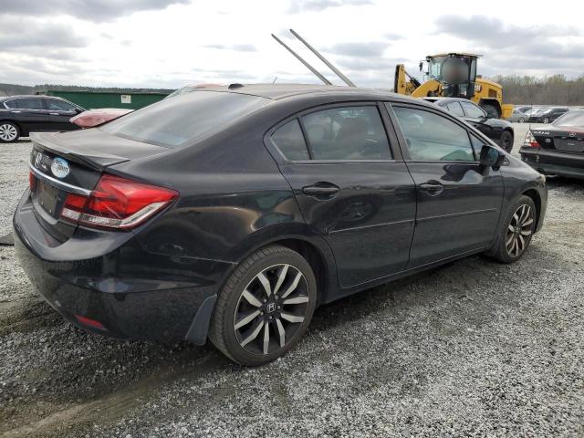 2HGFB2F94FH509925 - 2015 HONDA CIVIC EXL BLACK photo 3