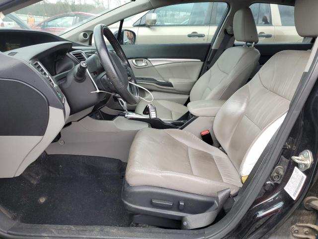 2HGFB2F94FH509925 - 2015 HONDA CIVIC EXL BLACK photo 7
