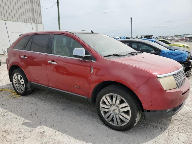 2LMDJ6JC4ABJ21866 - 2010 LINCOLN MKX RED photo 4