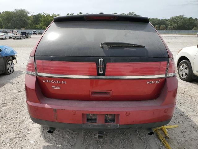 2LMDJ6JC4ABJ21866 - 2010 LINCOLN MKX RED photo 6