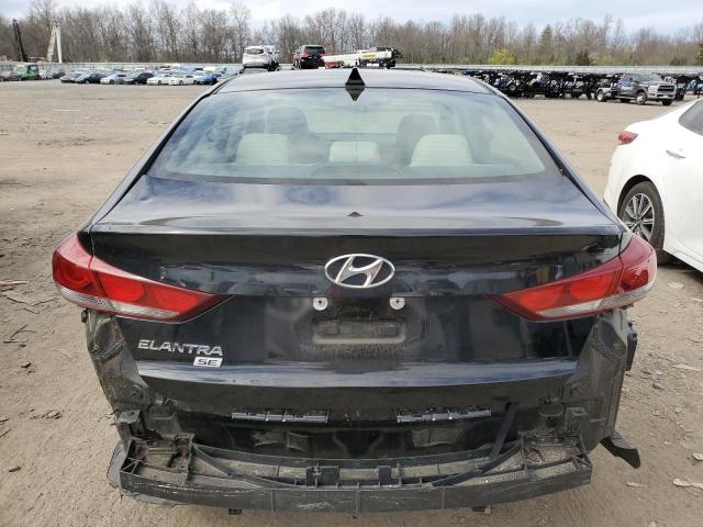 KMHD74LF3HU396753 - 2017 HYUNDAI ELANTRA SE BLACK photo 6