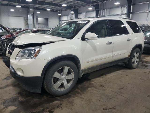 1GKKVRED2CJ360125 - 2012 GMC ACADIA SLT-1 WHITE photo 1