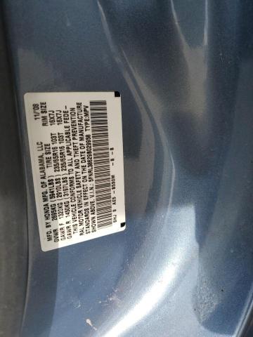 5FNRL38629B029958 - 2009 HONDA ODYSSEY EXL BLUE photo 13