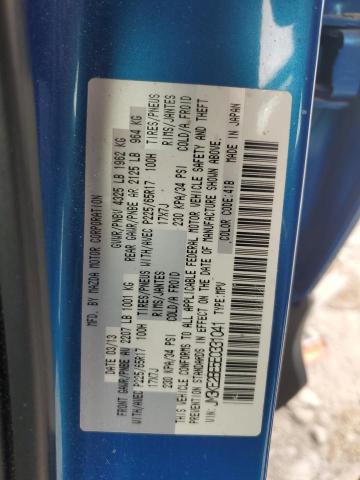 JM3KE2BE5E0331041 - 2014 MAZDA CX-5 SPORT BLUE photo 12