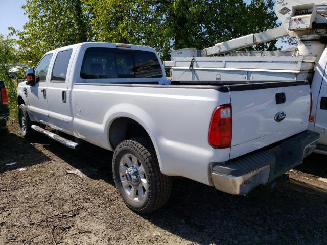 1FTWW31R78ED18784 - 2008 FORD F350 SRW SUPER DUTY WHITE photo 2