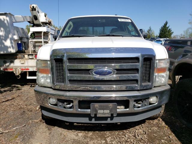 1FTWW31R78ED18784 - 2008 FORD F350 SRW SUPER DUTY WHITE photo 5