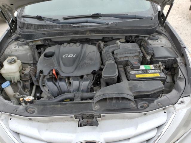 5NPEB4AC2DH721266 - 2013 HYUNDAI SONATA GLS SILVER photo 11