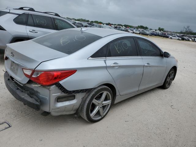 5NPEB4AC2DH721266 - 2013 HYUNDAI SONATA GLS SILVER photo 3