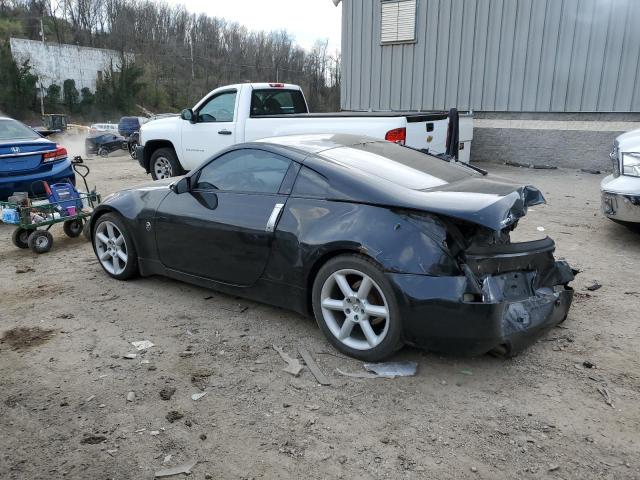 JN1AZ34E24T061231 - 2004 NISSAN 350Z COUPE BLACK photo 2