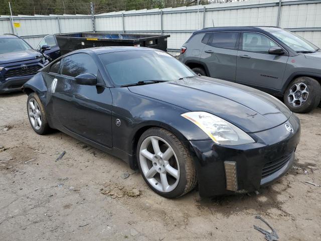 JN1AZ34E24T061231 - 2004 NISSAN 350Z COUPE BLACK photo 4