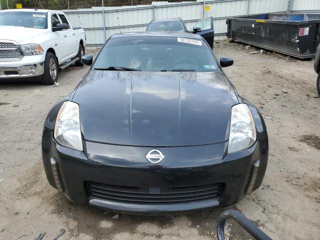 JN1AZ34E24T061231 - 2004 NISSAN 350Z COUPE BLACK photo 5